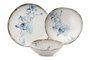 Hermia GBSRD24KY41023178 Vajilla de Porcelana de 24 Piezas para 6 Personas Apta para Lavavajillas y Microondas Elegante y Duradera para Comidas Formales o Informales